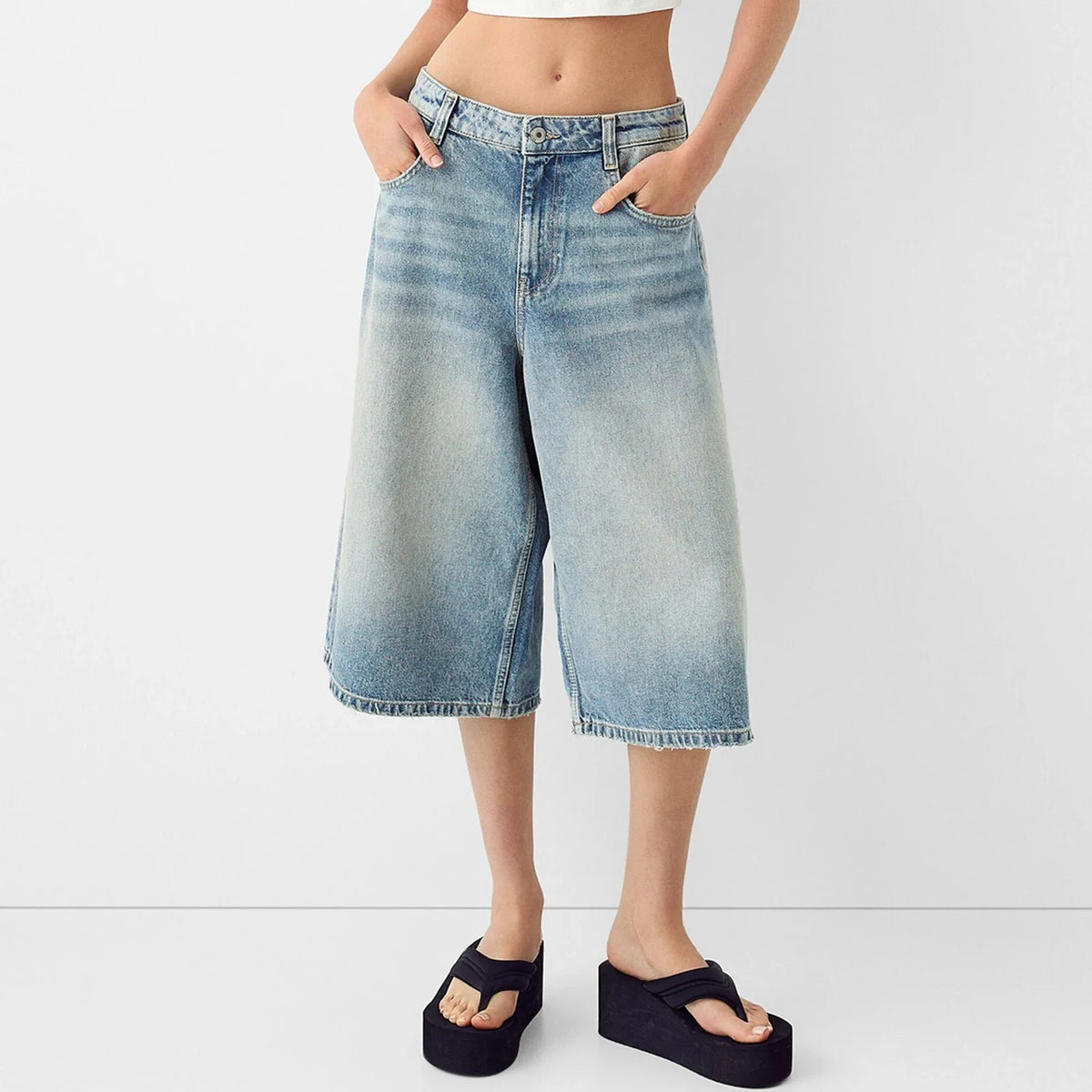 Norava Demin Shorts
