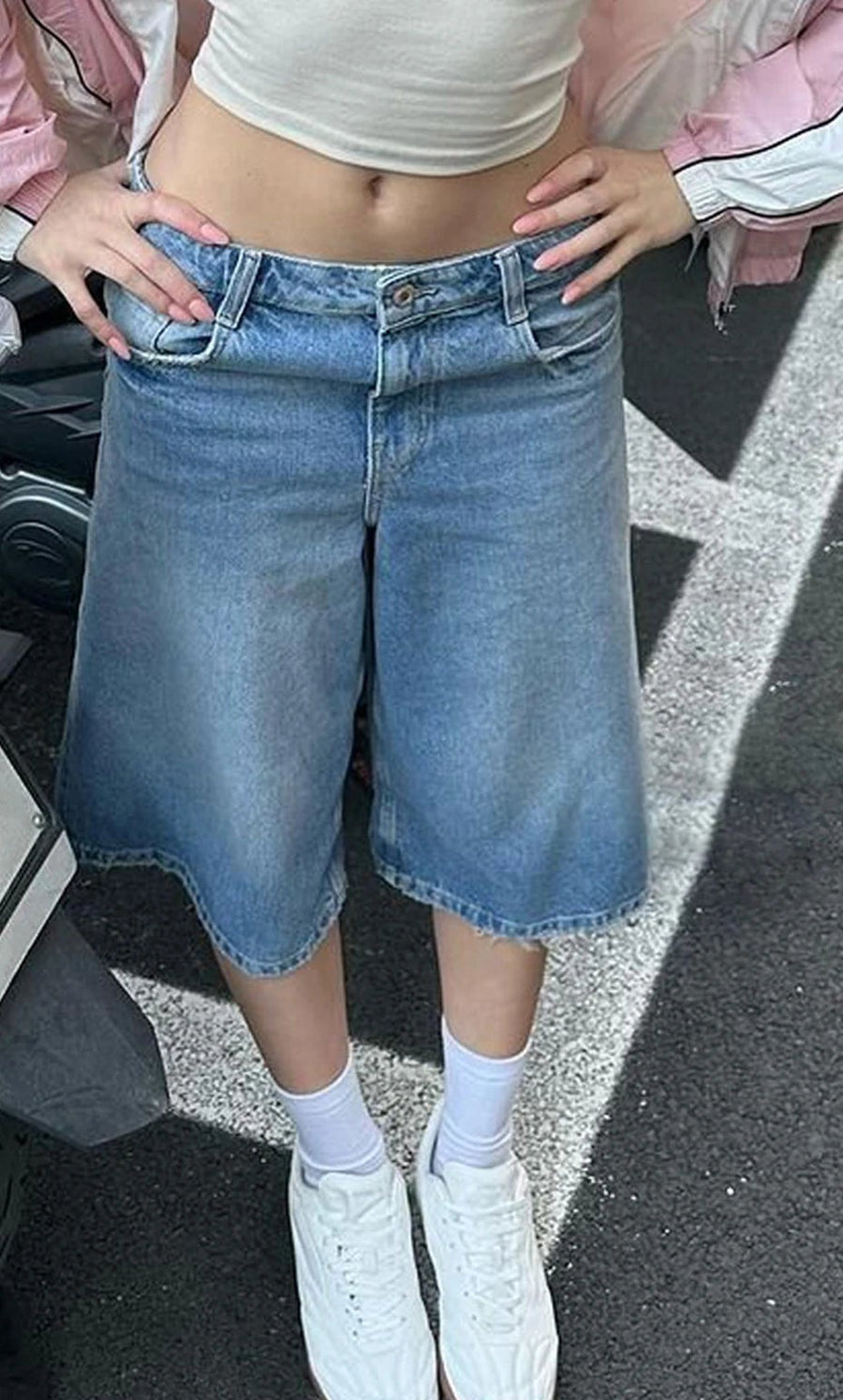 Norava Demin Shorts